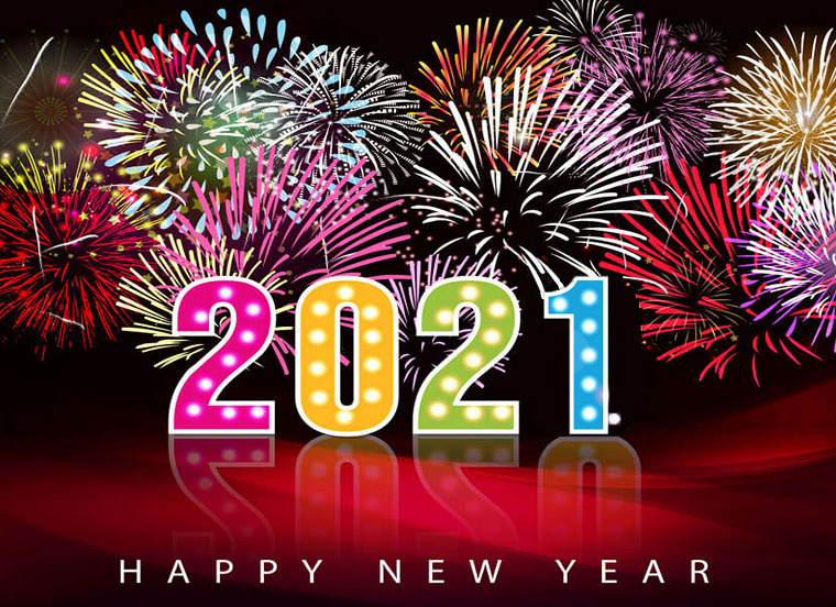 Happy New Year 2021 Wishes Greetings Message SMS Quotes